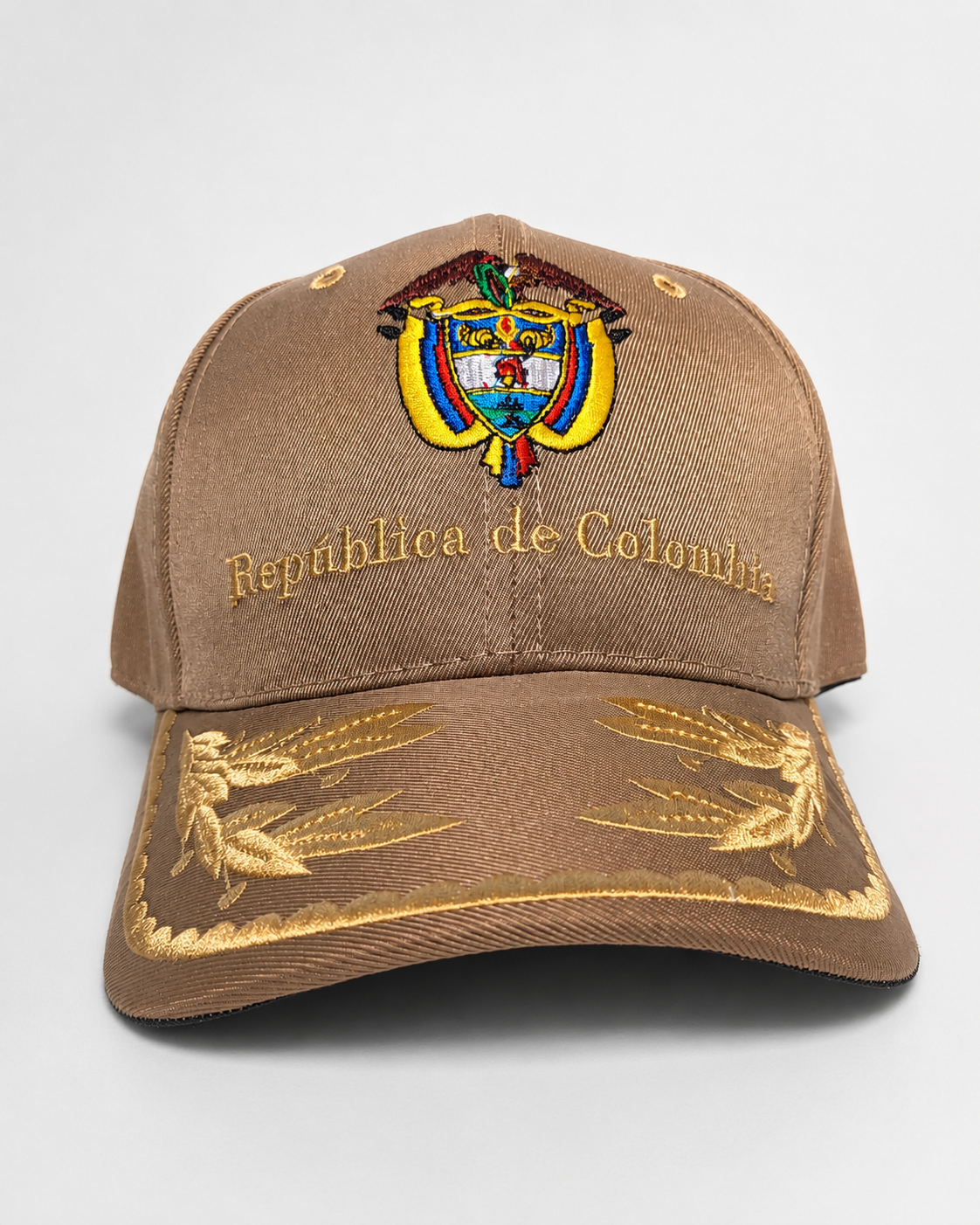 Gorra República de Colombia – Escudo Nacional Bordado