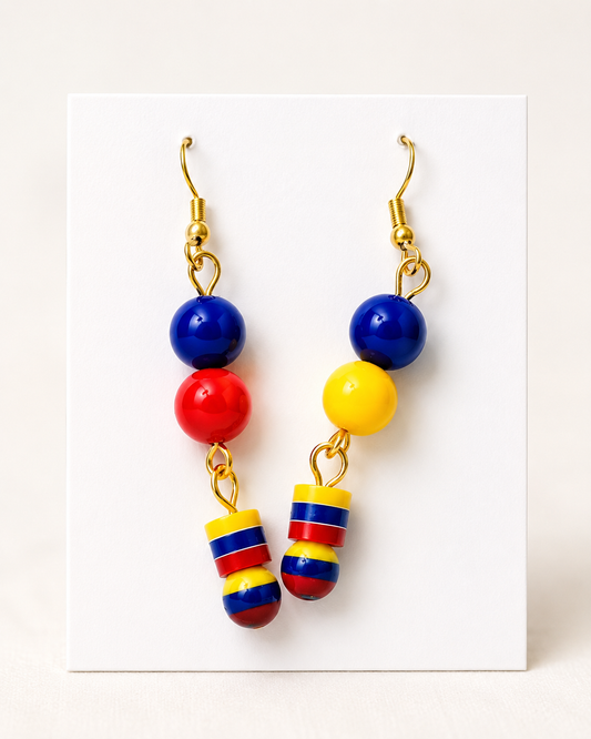 Aretes Colombia Fiesta