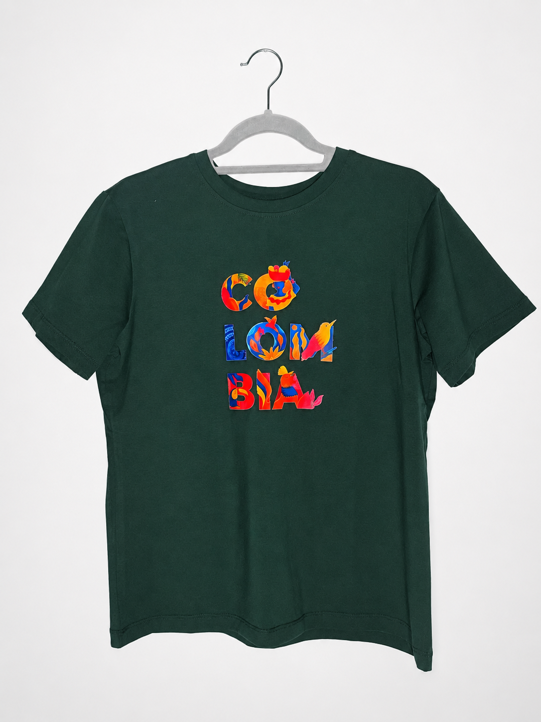 Camiseta Colombia Color Print