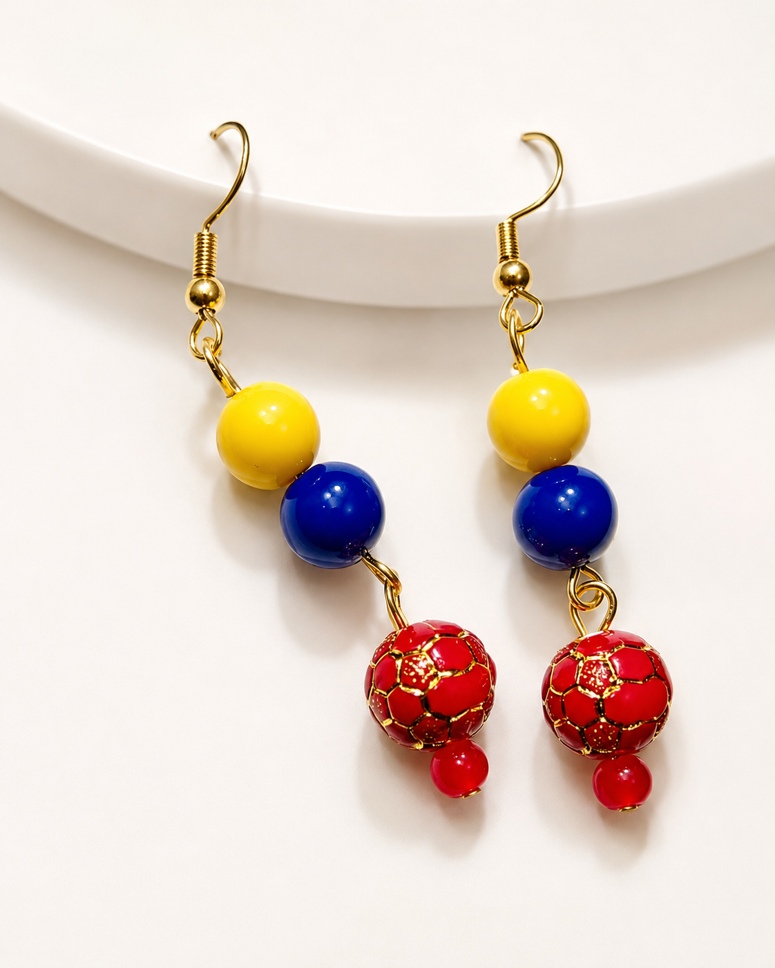 Aretes Colombia Tricolor