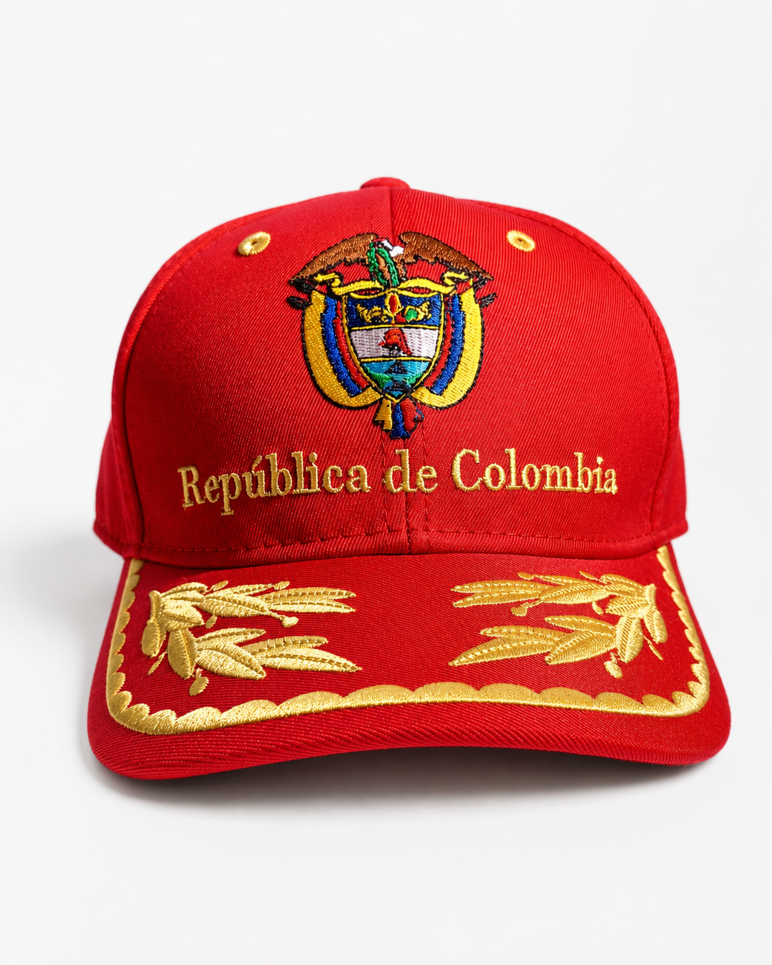 Gorra República de Colombia – Escudo Nacional Bordado