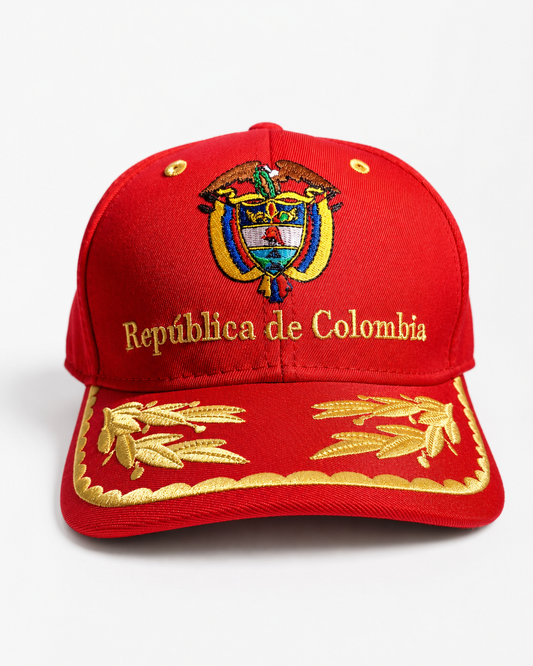 Gorra República de Colombia – Escudo Nacional Bordado