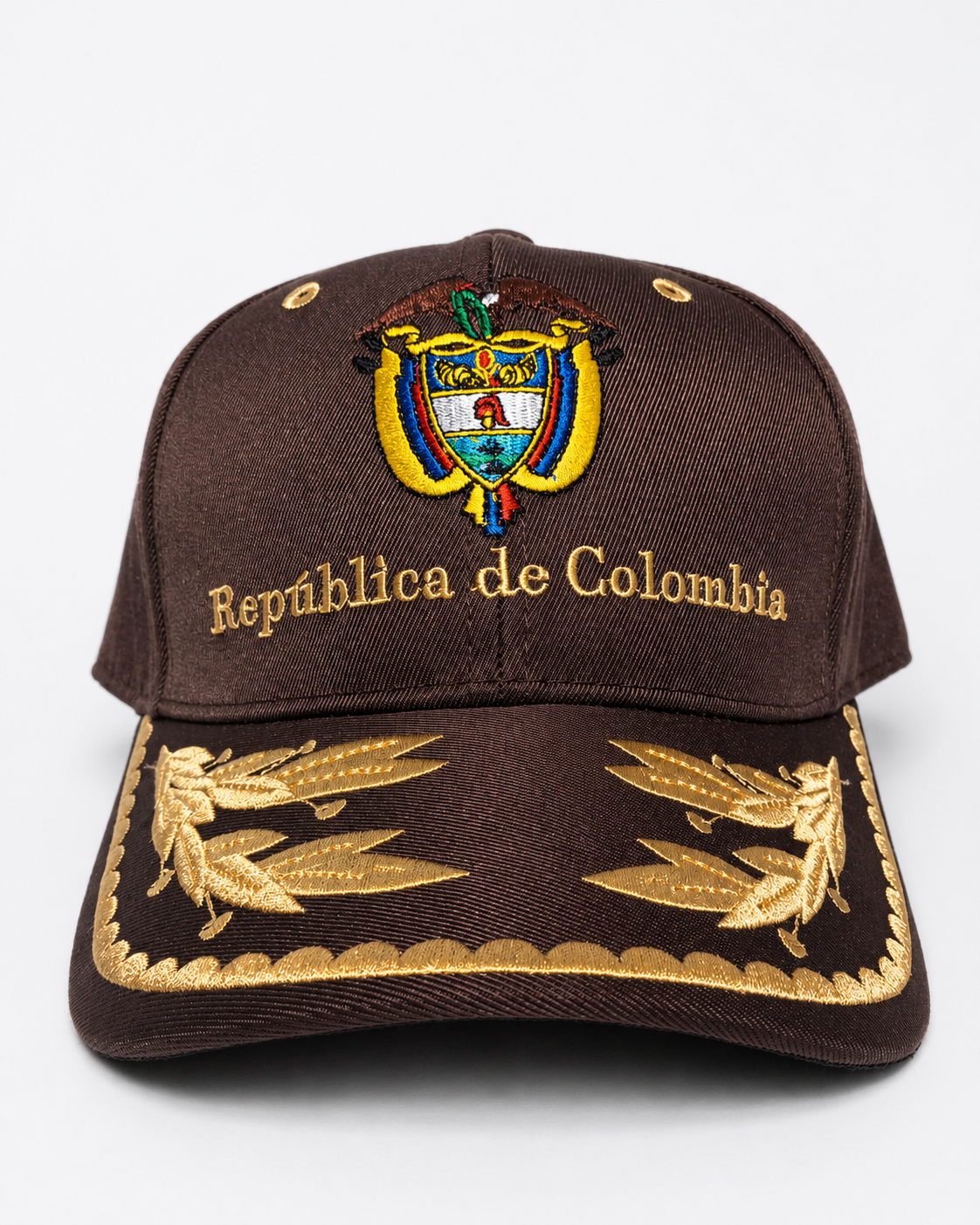 Gorra República de Colombia – Escudo Nacional Bordado