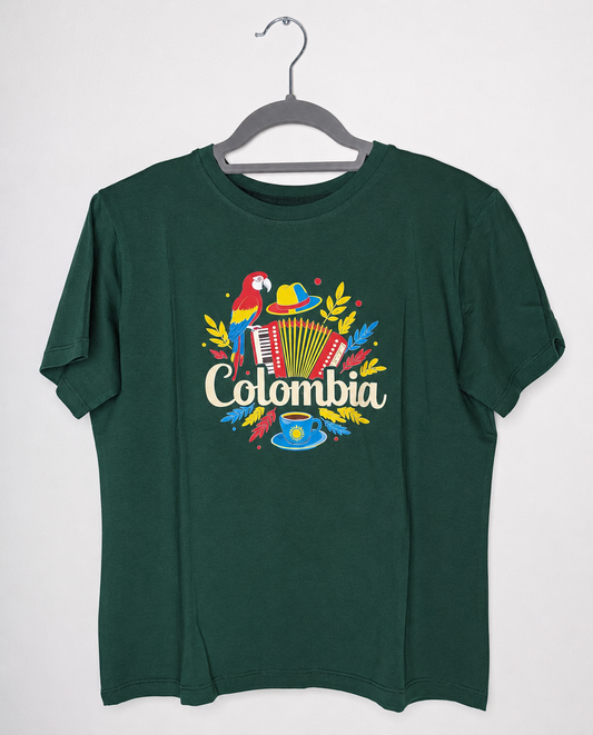 Camiseta Colombia Tropical