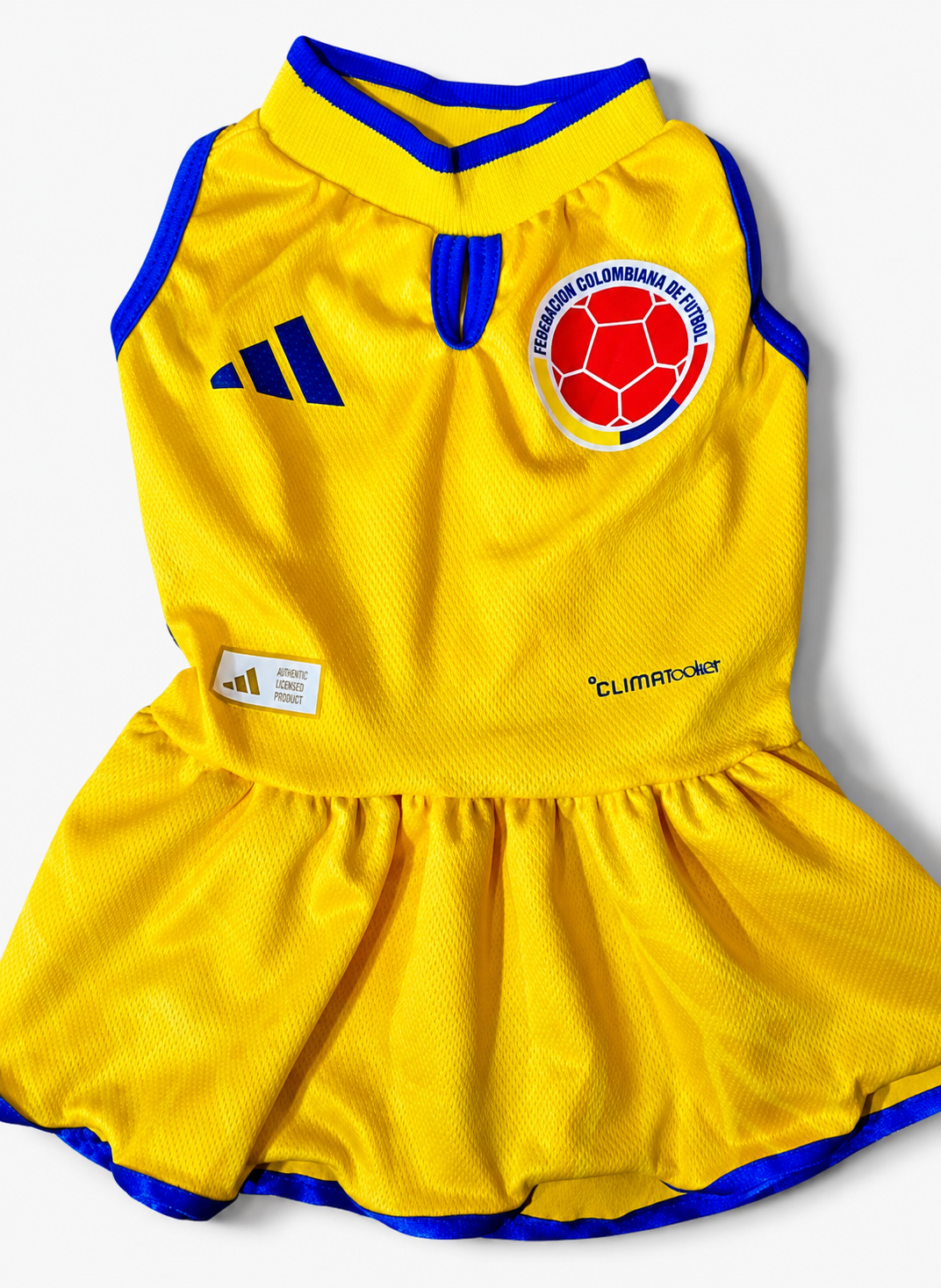 Vestido Futbolero Colombia para Perritas