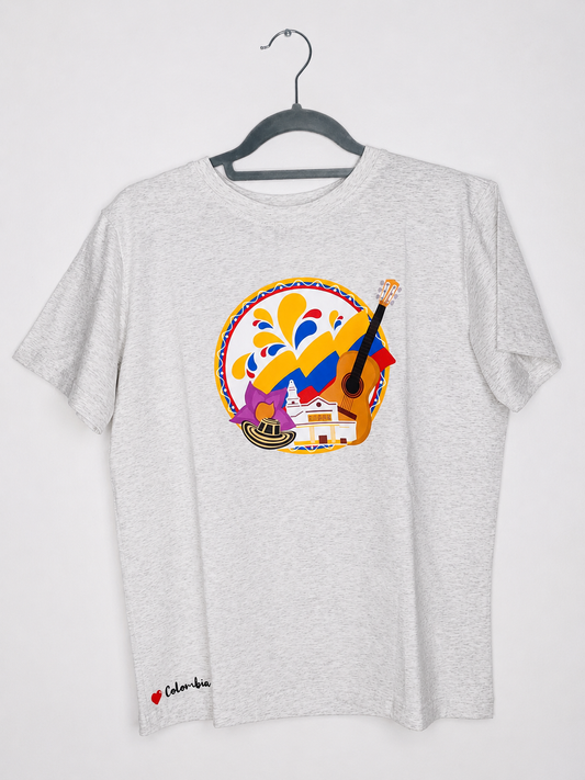 Camiseta Colombia Pop