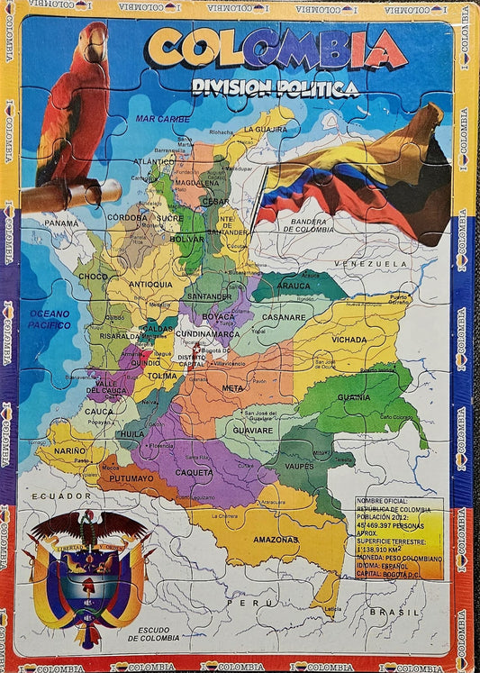 Rompecabezas de División Política